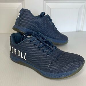 NOBULL SuperFabric Crossfit Trainer Sneakers Shoes Women Sz 7.5 Blue Men Sz 6.5